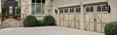 damaged garage door panels