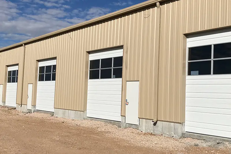 Commercial Garage Doors installed by Advanced Door