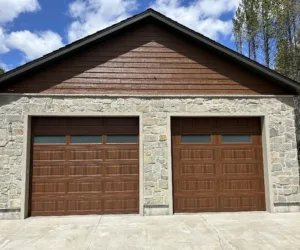 Island Park Idaho Garage Door Install